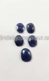 Blue Sapphire Rose Cut Slices